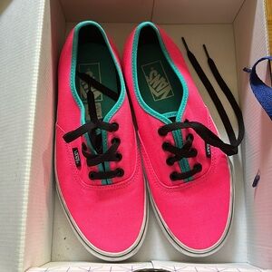 Hot pink Vans